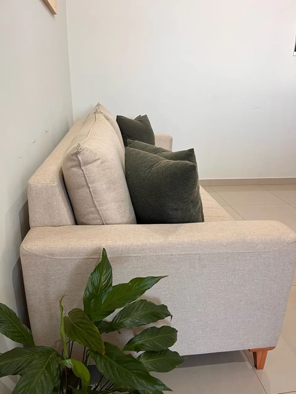 Sofá living de linho  - Foto 2