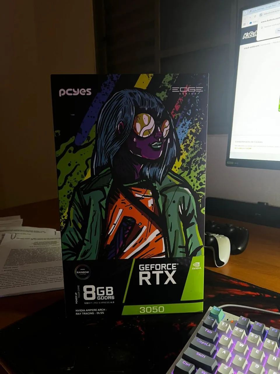Vendo placa rtx 3050 8gb 