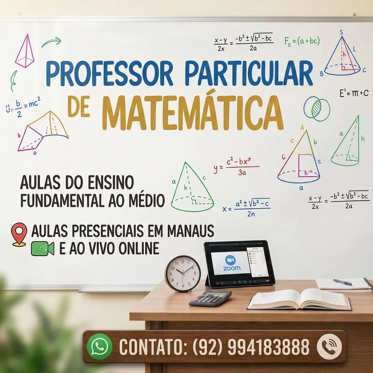 Professor particular de matemática 