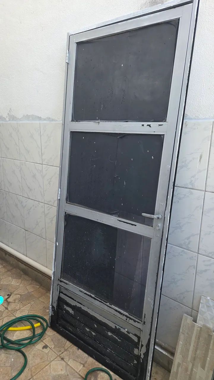Porta de Vidro e Aluminio