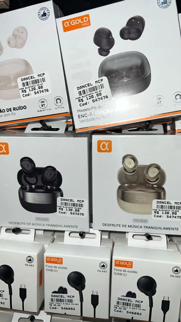 Fone de ouvido Bluetooth com visor - Foto 2