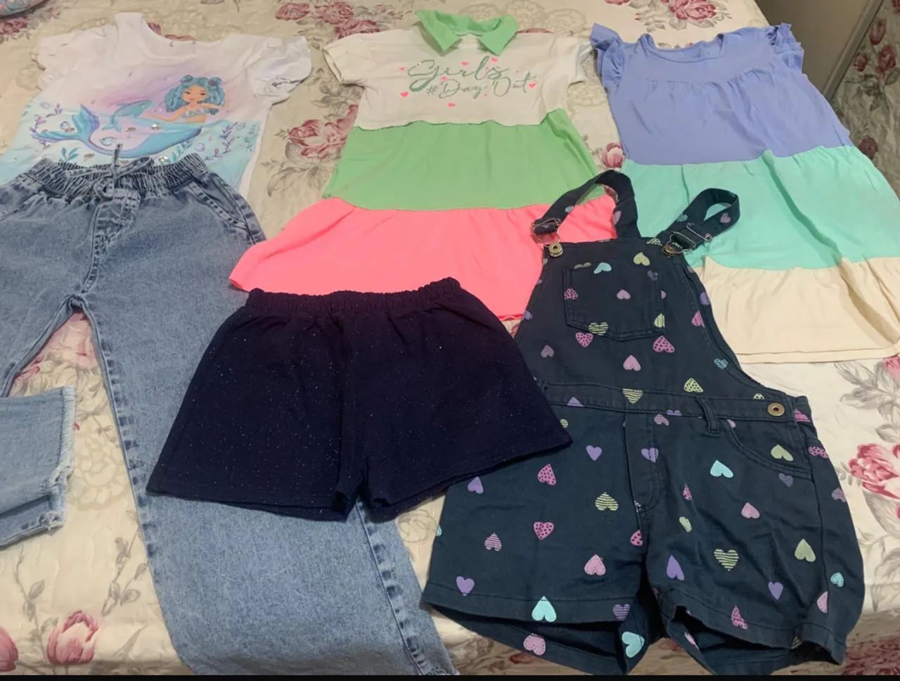 Lote roupa infantil menina  - Foto 5