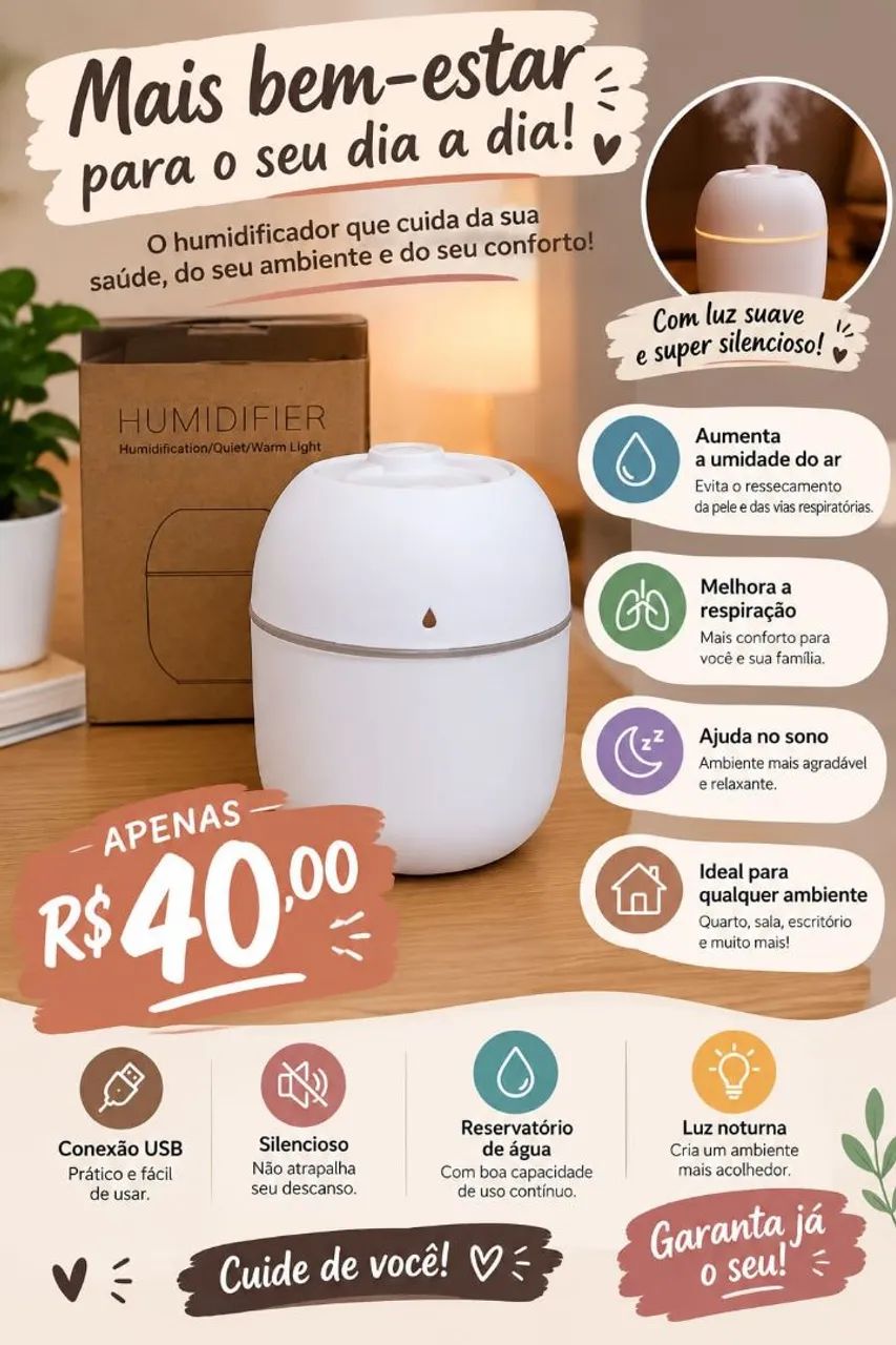Umidificador de ar
