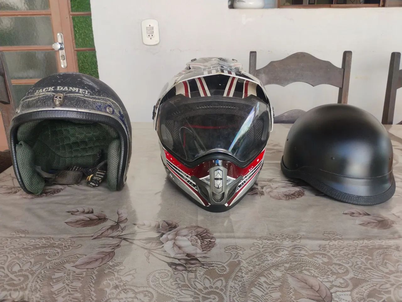 Capacetes de moto