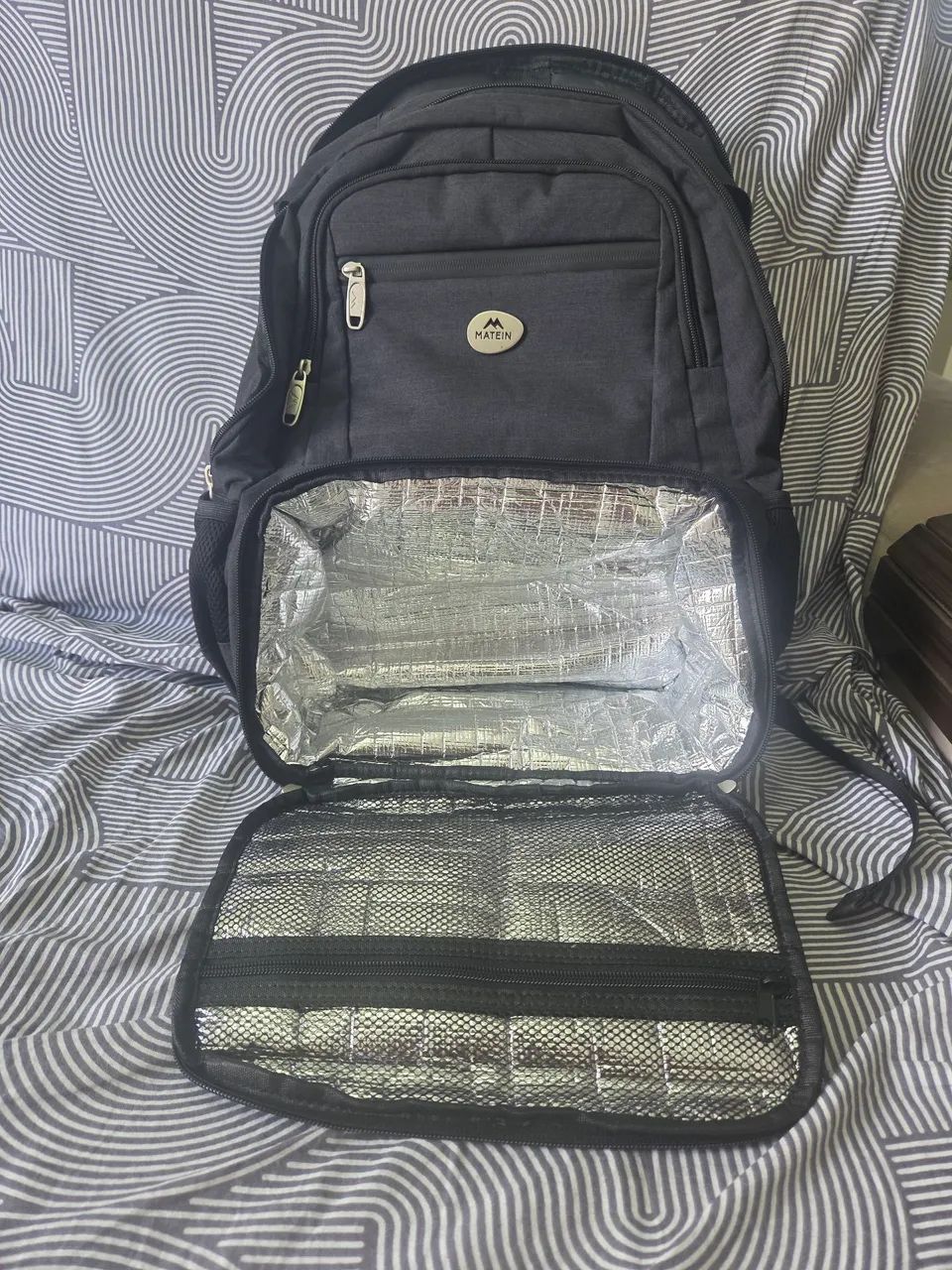 Mochila clm Entrada Marmita e Notebook - Foto 2