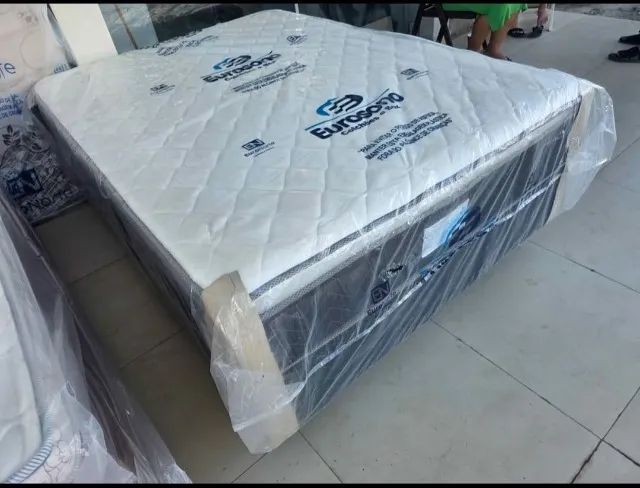 Cama Unibox Casal Diamond Com espuma premium 1.38 x 1.88 - Foto 3