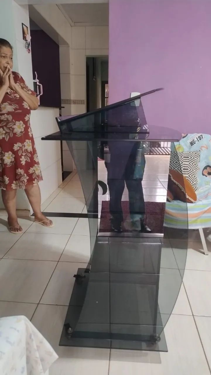 Púlpito de vidro temperado  - Foto 2