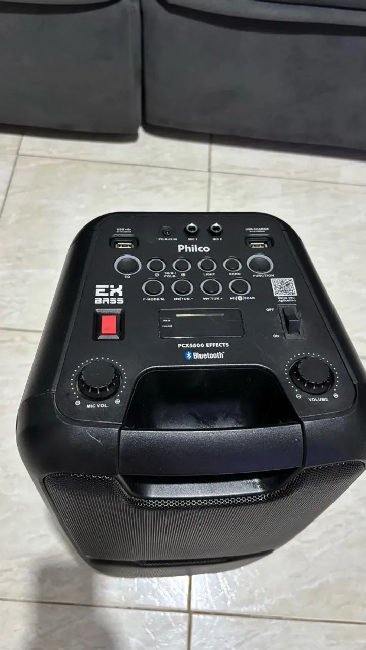 Caixa de Som Philco PCX 5500 EFFECTS - Foto 3