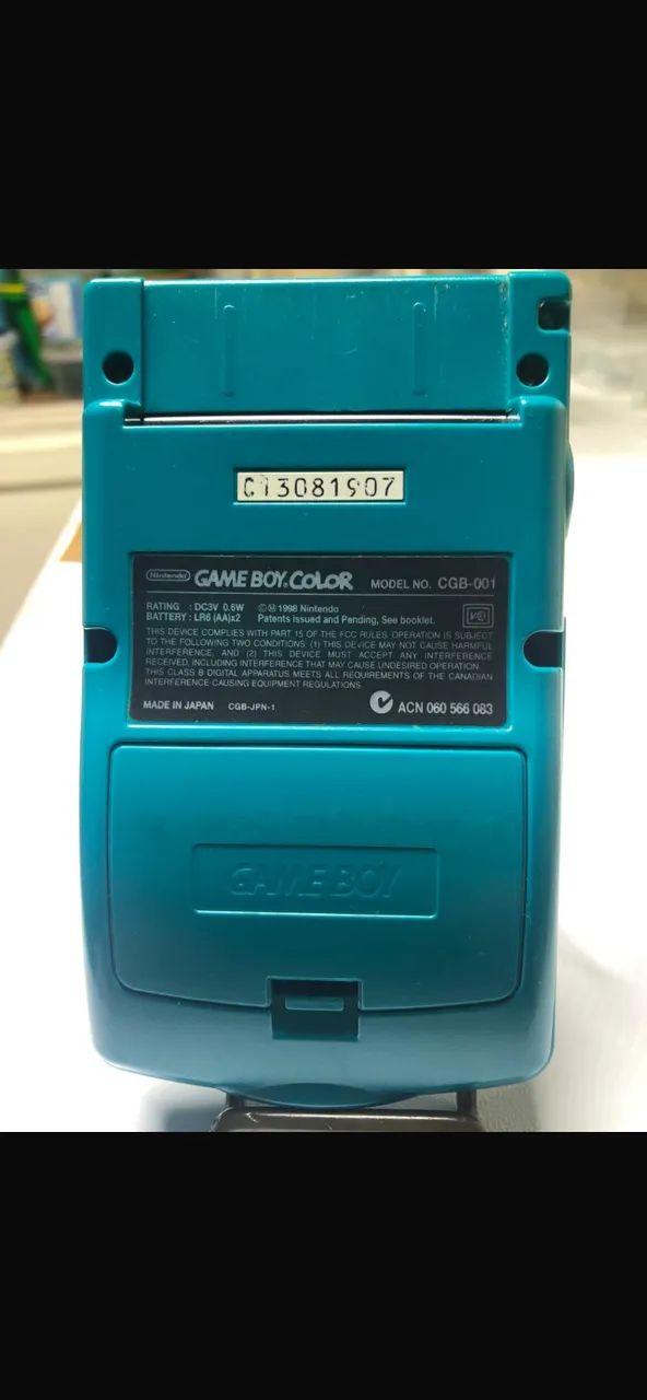 GAME BOY COLOR ORIGINAL NINTENDO - TURQUESA - Foto 5