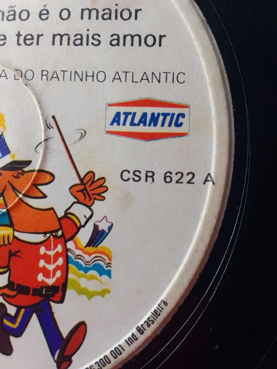 Compacto vinil Atlântic Marcha do Ratinho dec 70 raridade  - Foto 4
