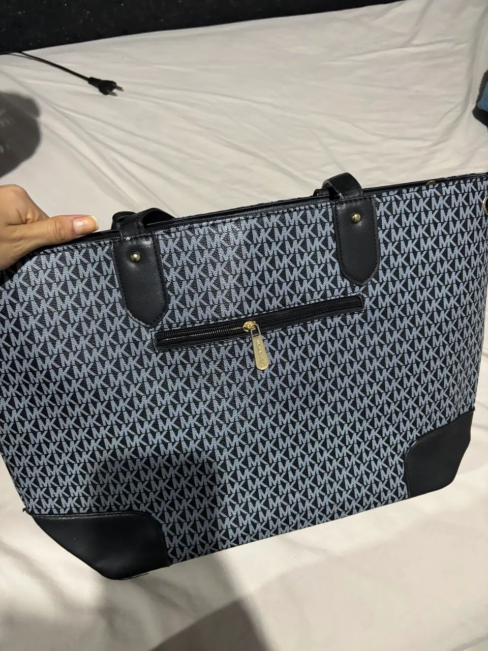Bolsa de couro  grande modelo sacola  - Foto 3
