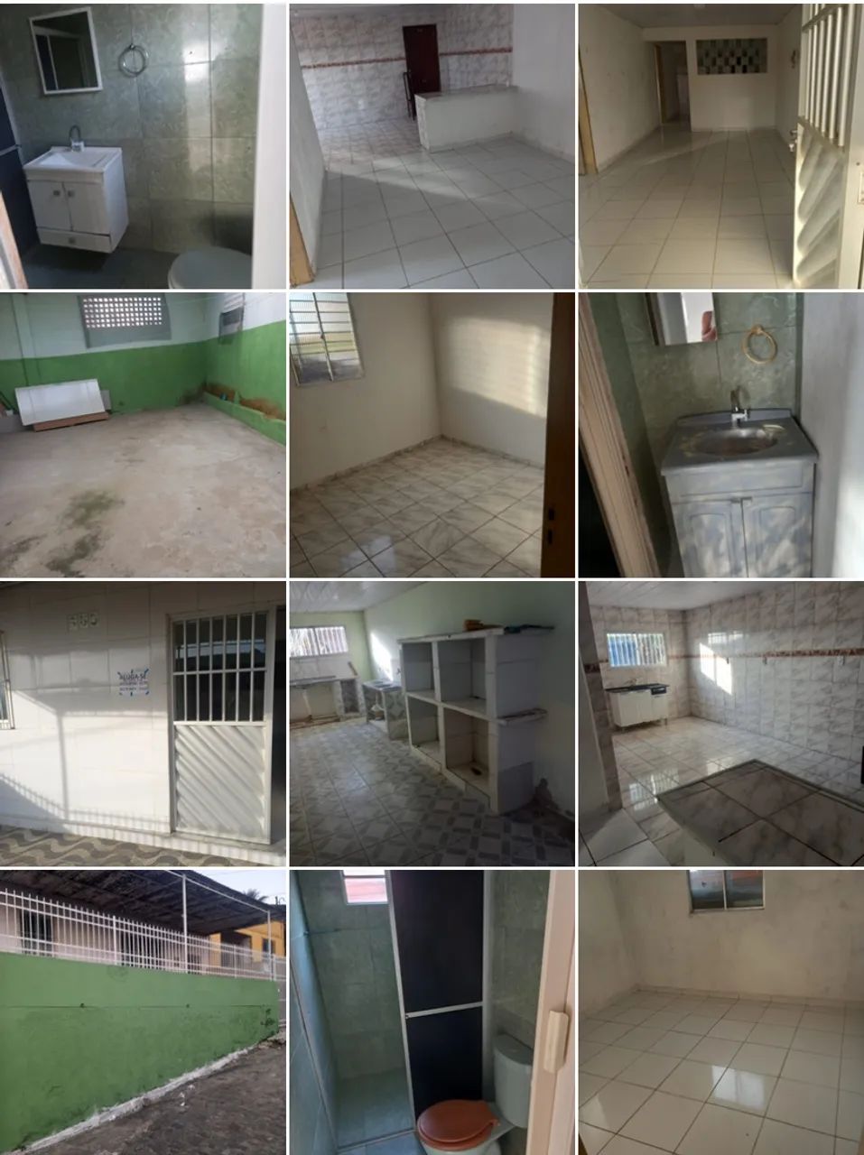 Casa ampla, bastante espaço 