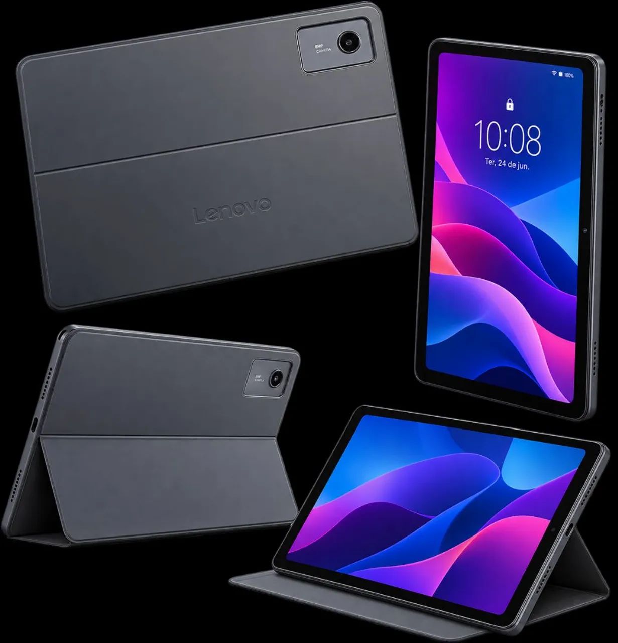 Tablet Lenovo + Capa - Pouquíssimo uso - Batatais/SP