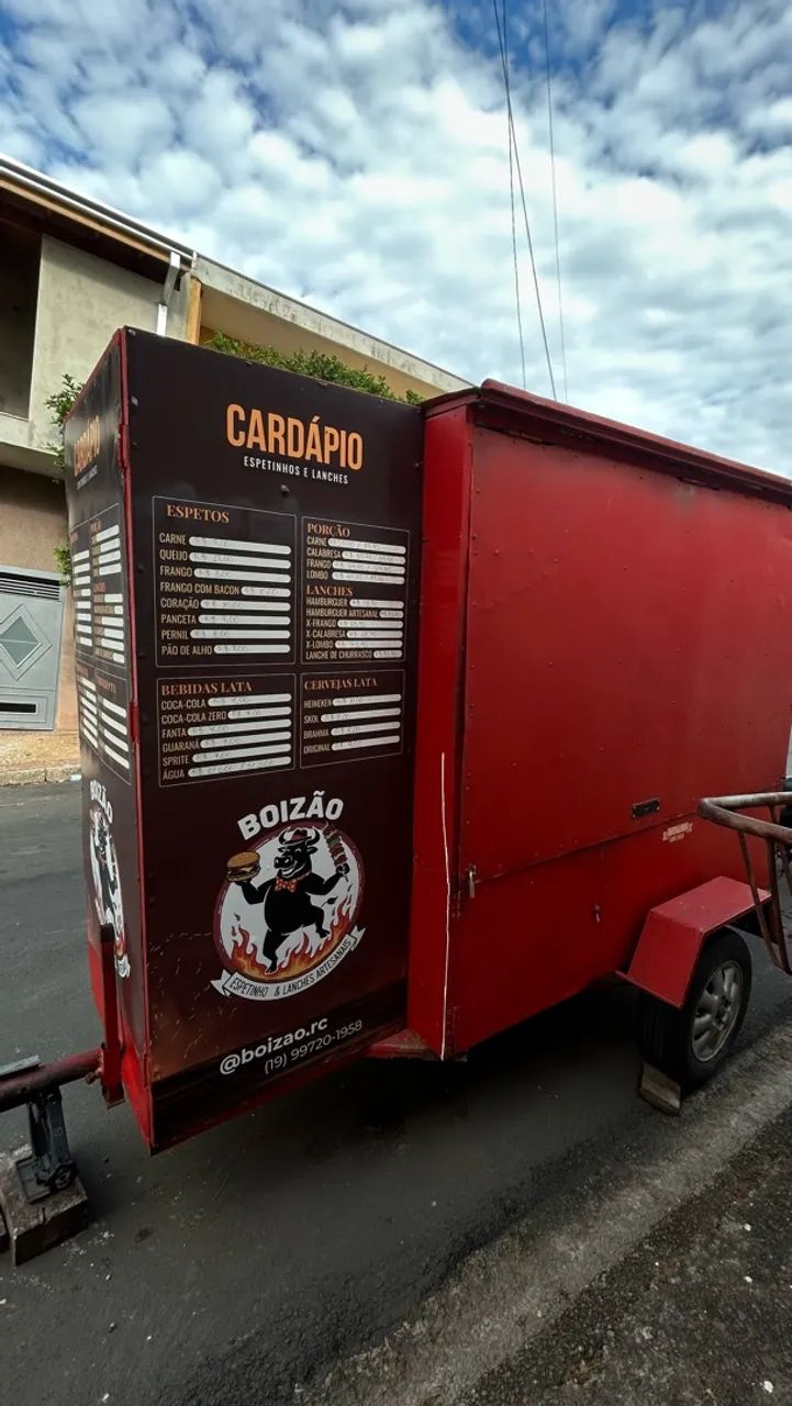 Carrinho de lanche 
