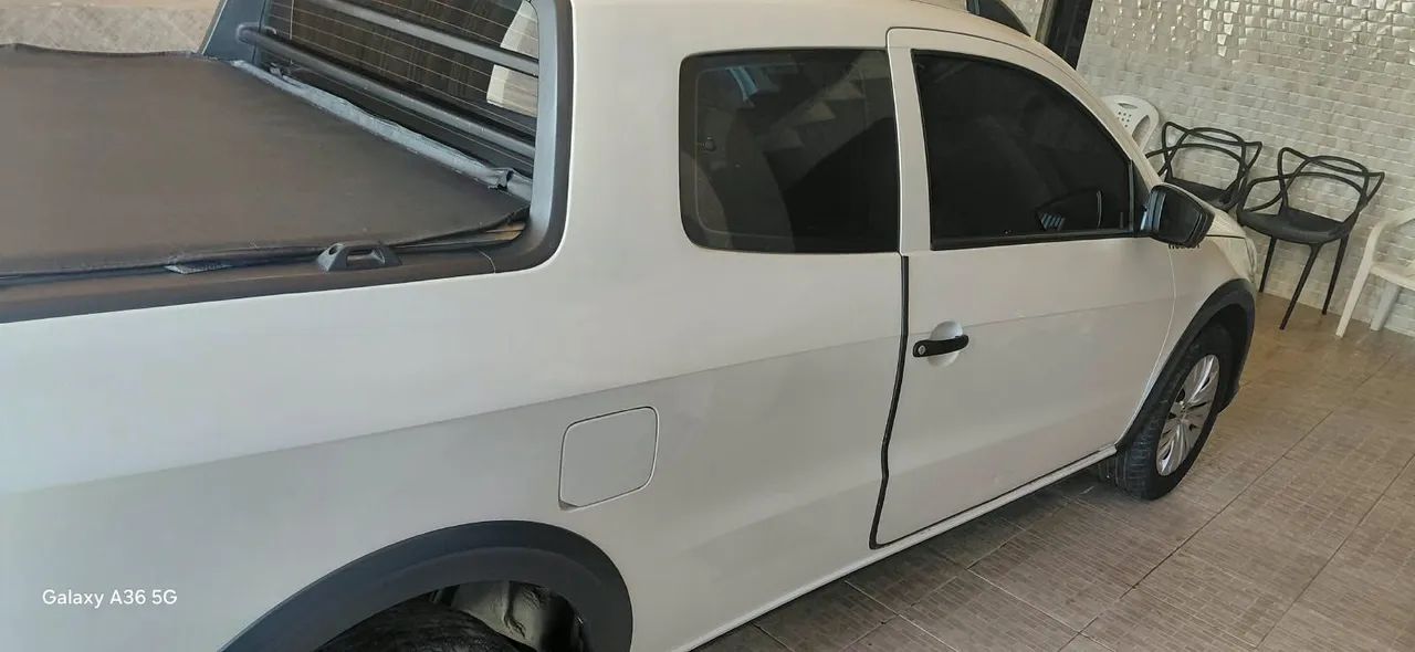 Volkswagen Saveiro Robust 1.6 Total Flex 8V CD 2021 - Foto 5