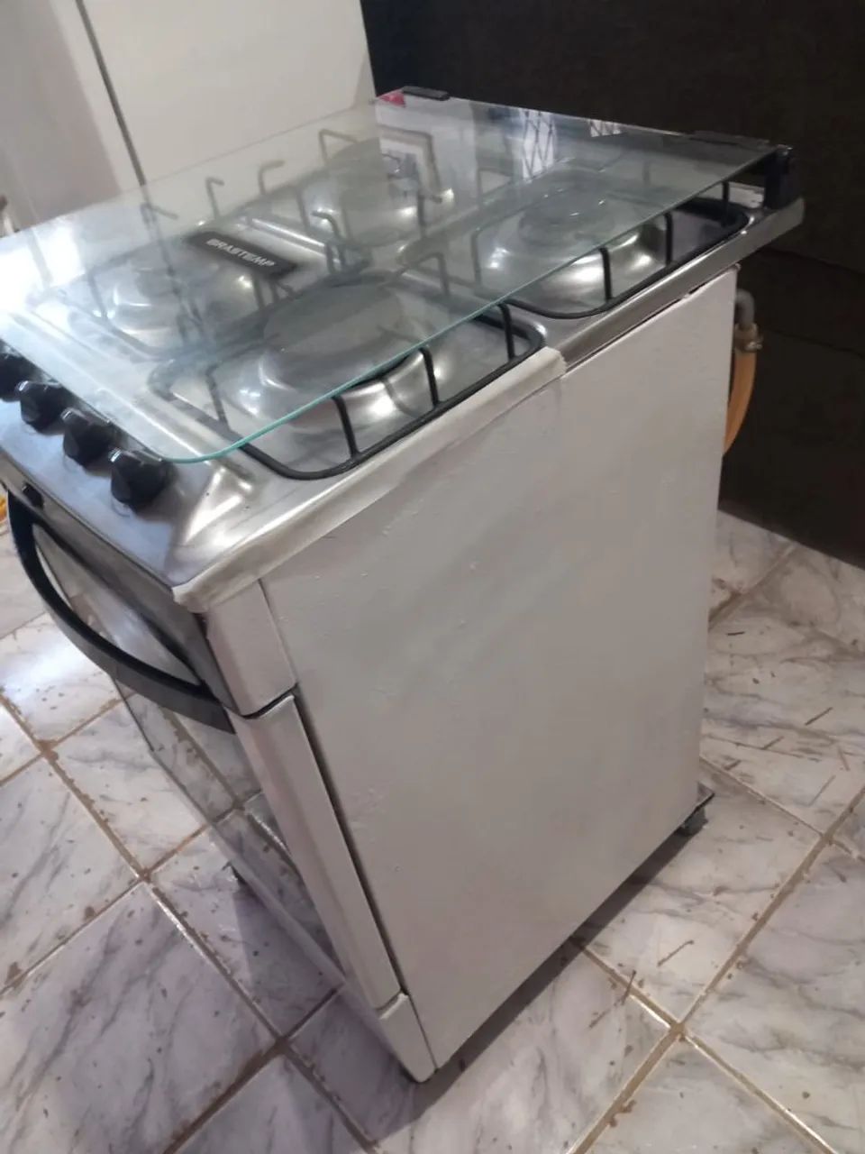Fogão 4 bocas automático Brastemp - Foto 3