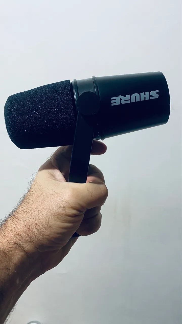 Microfone Shure Mv7 - USB / XLR - Foto 4