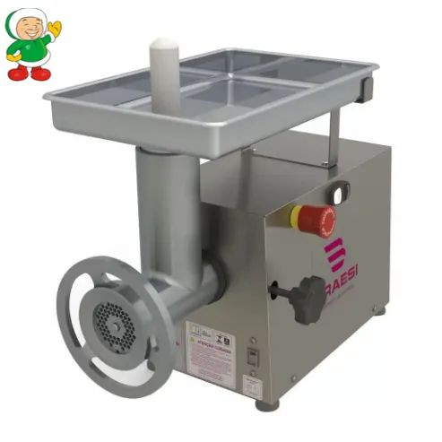 4513 - MOEDOR DE CARNE INOX BOCA10 BIVOLT / MARCA: BRAESI