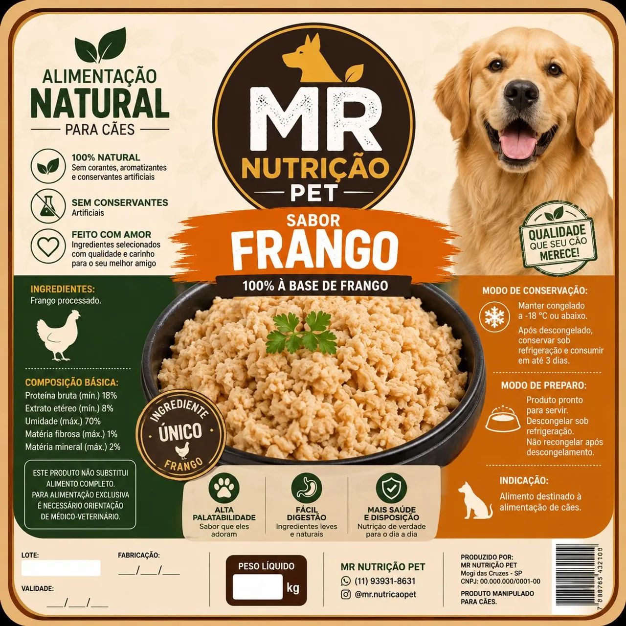 Alimentação natural para caes  - Foto 4