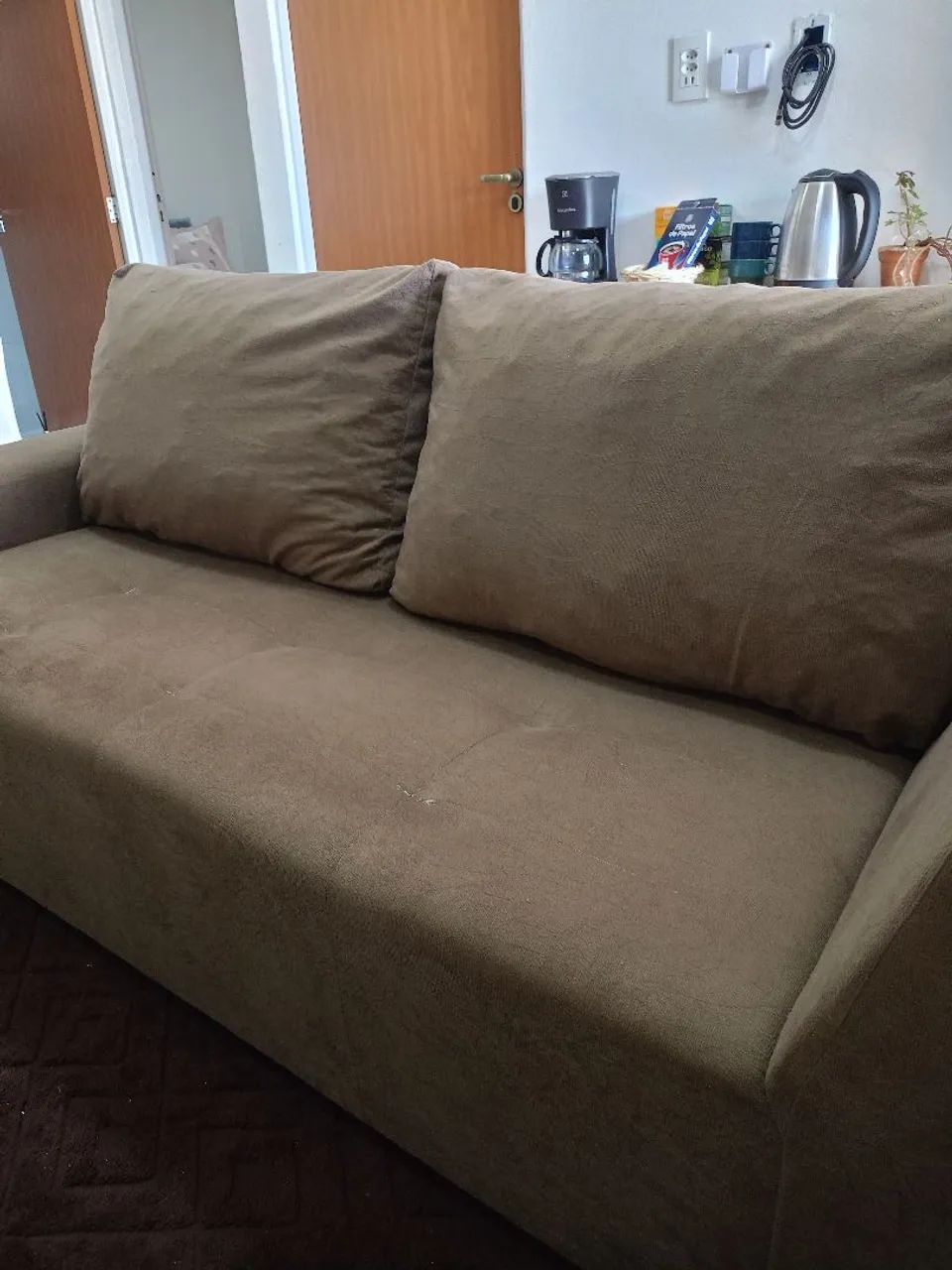 Sofá 3 Lugares Conservado  - Foto 2