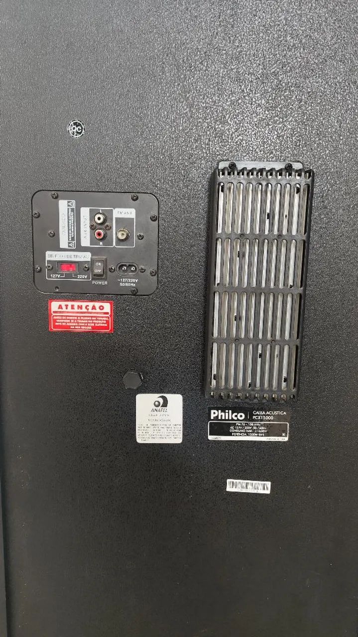 Caixa de som Philco PCX15000 NOVÍSSIMA - Foto 3