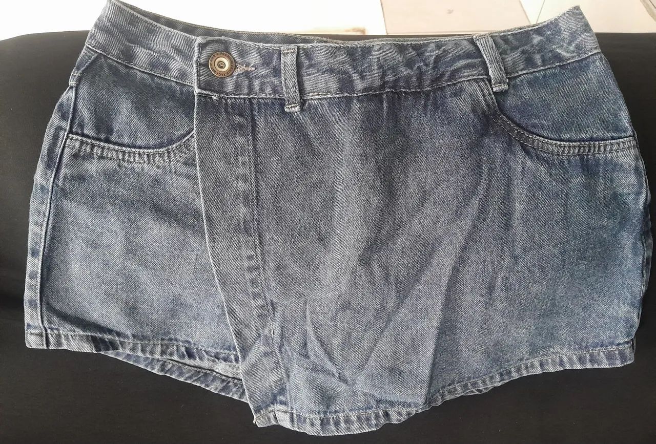 Short jeans tamanho 42 - Foto 2