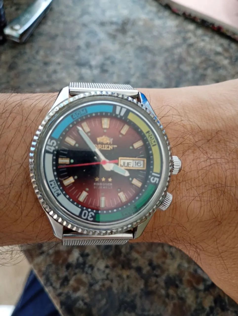 Orient Três Estrelas King Diver (KD - Três Chaves) - Acessórios