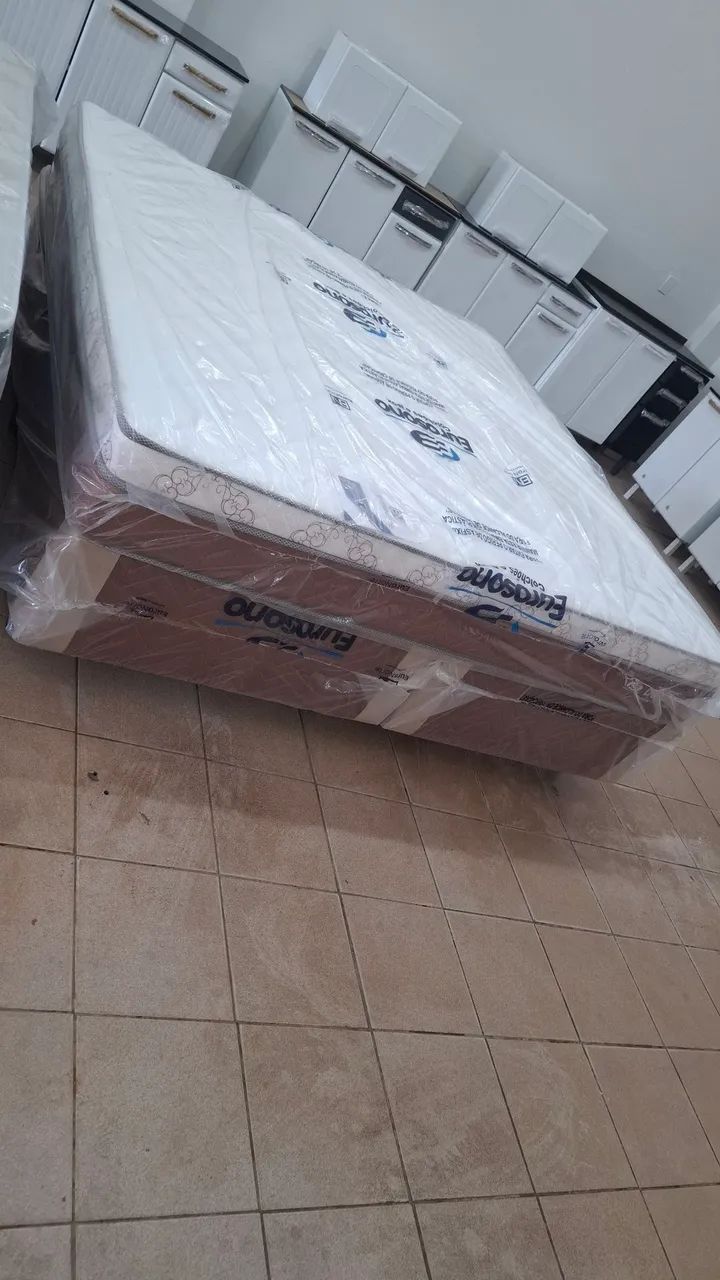 Cama super king molas ensacadas ( Novas )