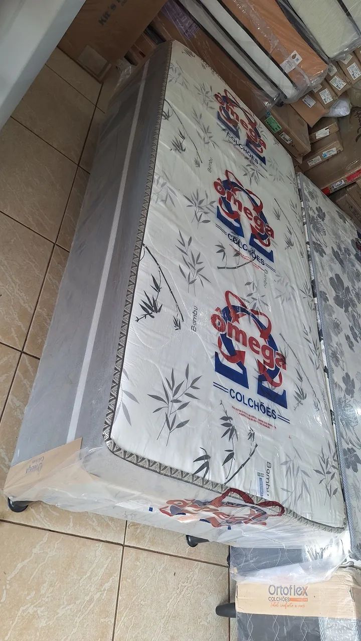 Cama box de mola solteiro  - Foto 2