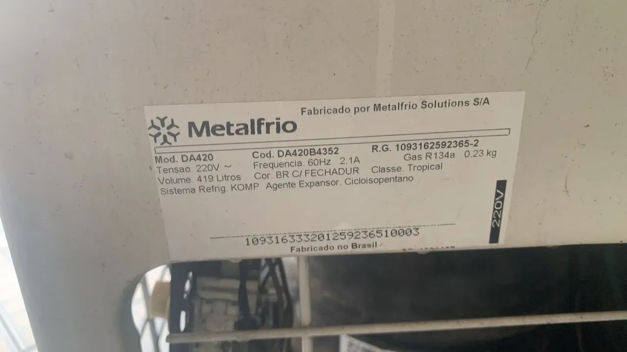 Freezer Metalfrio 419 litros - Foto 3
