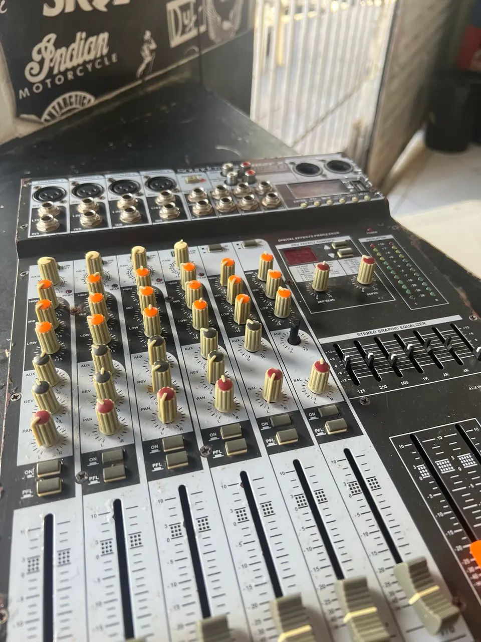 Mesa de som Soundcraft SX802FX USB  - Foto 4