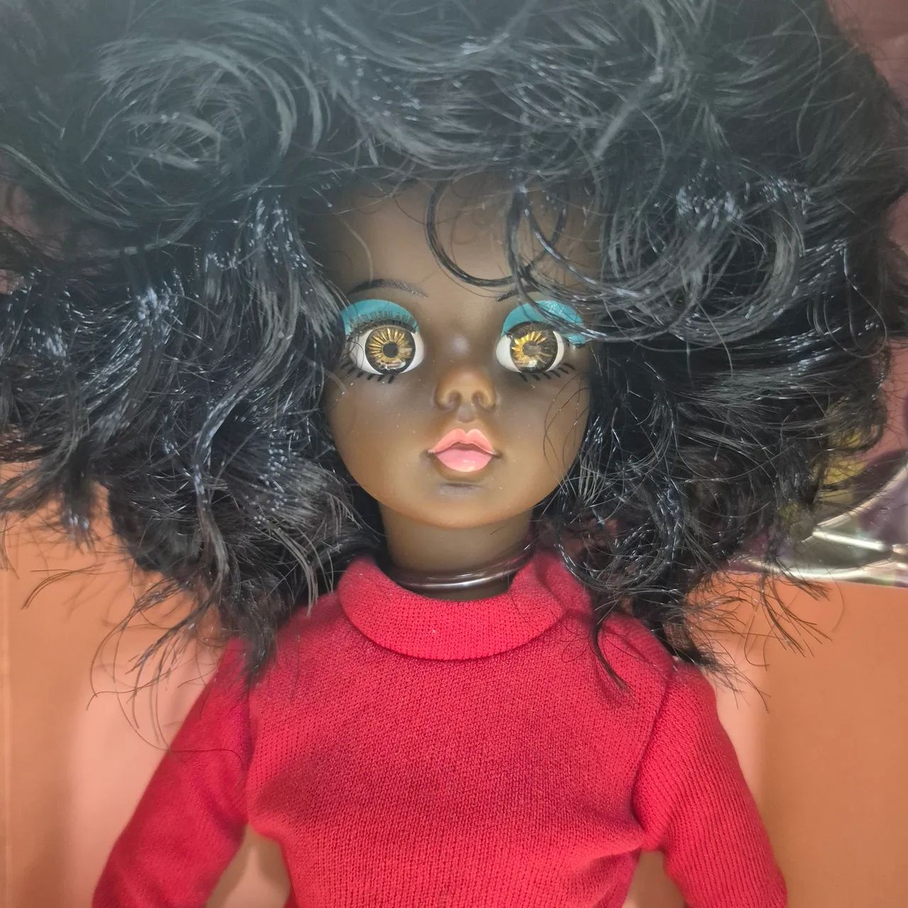 SUSI NEGRA NUNCA RETIRADA DA CAIXA BONECA ESTRELA - Foto 2