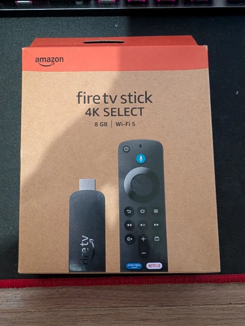 Fire TV Stick 4K Select Amazon - Novo na Caixa