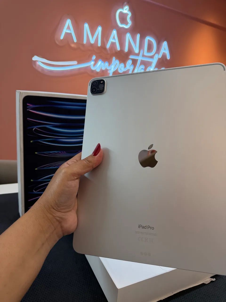 iPad Pro m3 tela 12.9 128 gb oportunidade imperdível  - Foto 3
