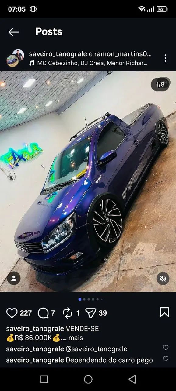 Volkswagen Saveiro Robust 1.6 Total Flex 8V 2019 - Foto 2