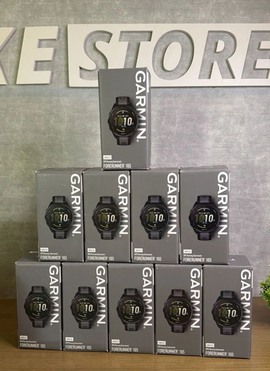 GARMIN 165 AMOLED NOVO