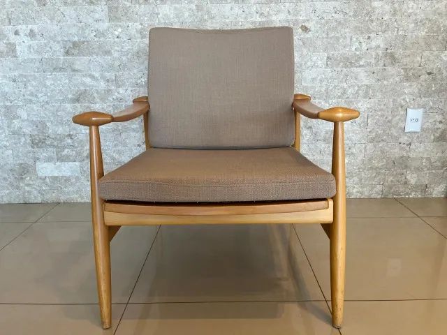 Par de Poltronas de Luxo Zilda Design Modernista Linho (2 Unids) - Foto 2