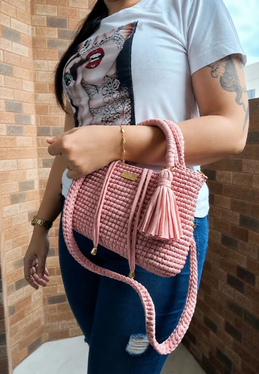 Bolsa cestinha  - Foto 2