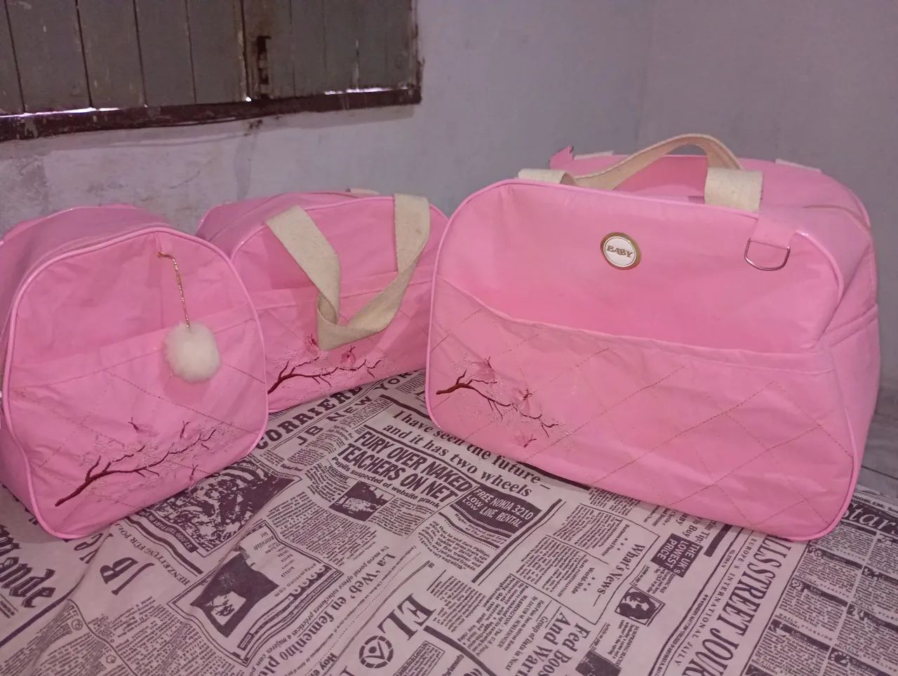 Kit bolsa maternidade 