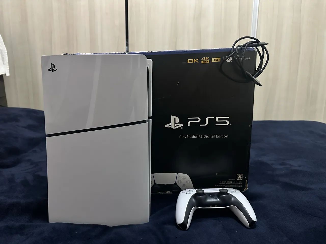 Ps5 slim 1tera com jogos 1 controle  - Foto 4