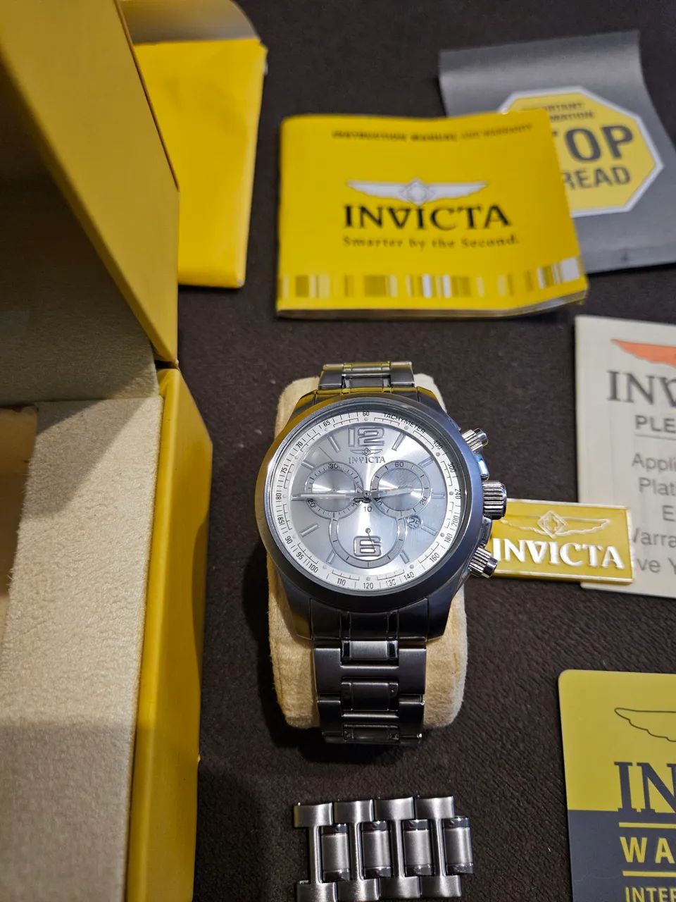 Relógio Invicta model 0078 Trinity  - Foto 4