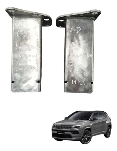 Par Suporte Longarina Jeep Compass 2017 A 2021 Prata