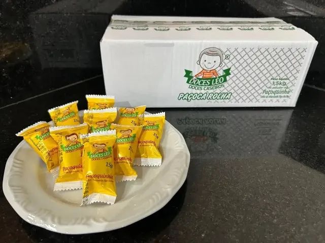 Caixa de Paçoca para Revenda Atacado - Preço de Fábrica!