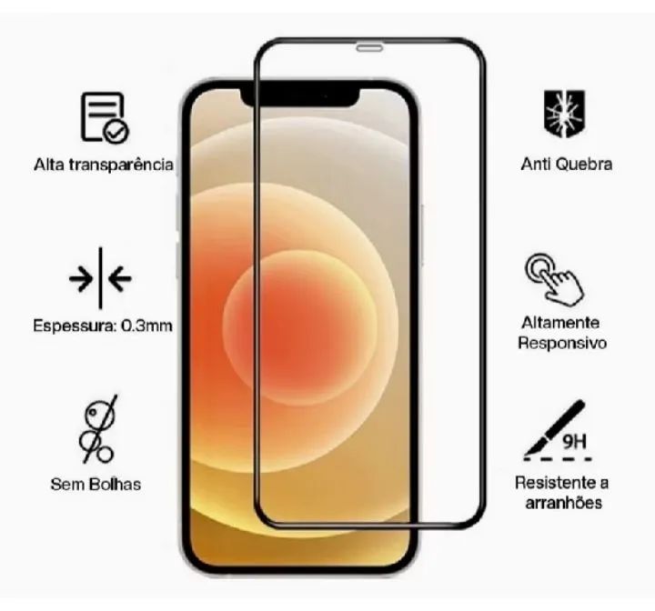 Película de vidro 3d iPhone 11 pró Max / Xs max - Foto 2