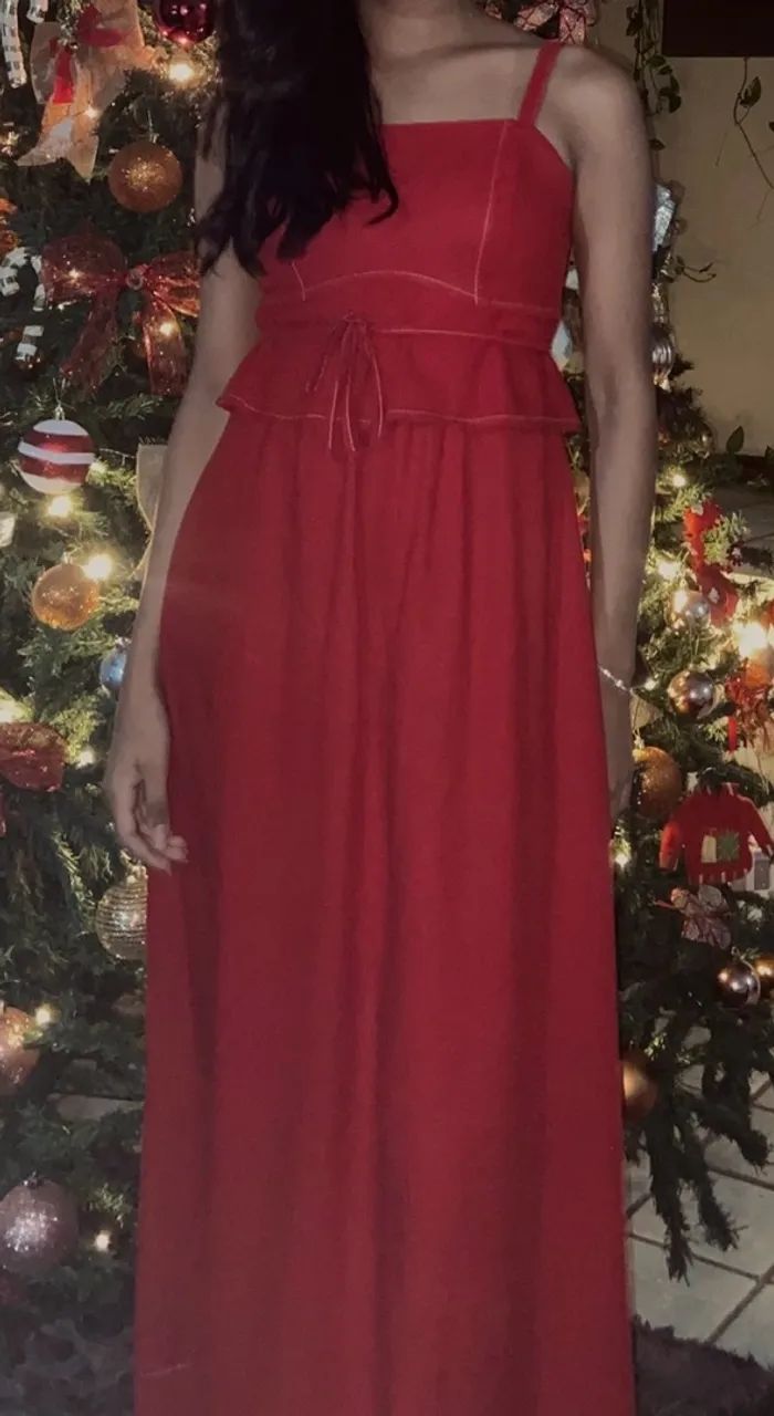 Vestido longo elegante 
