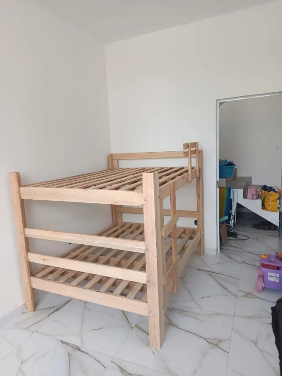 Beliche de cama casal com montagem e frete gratis