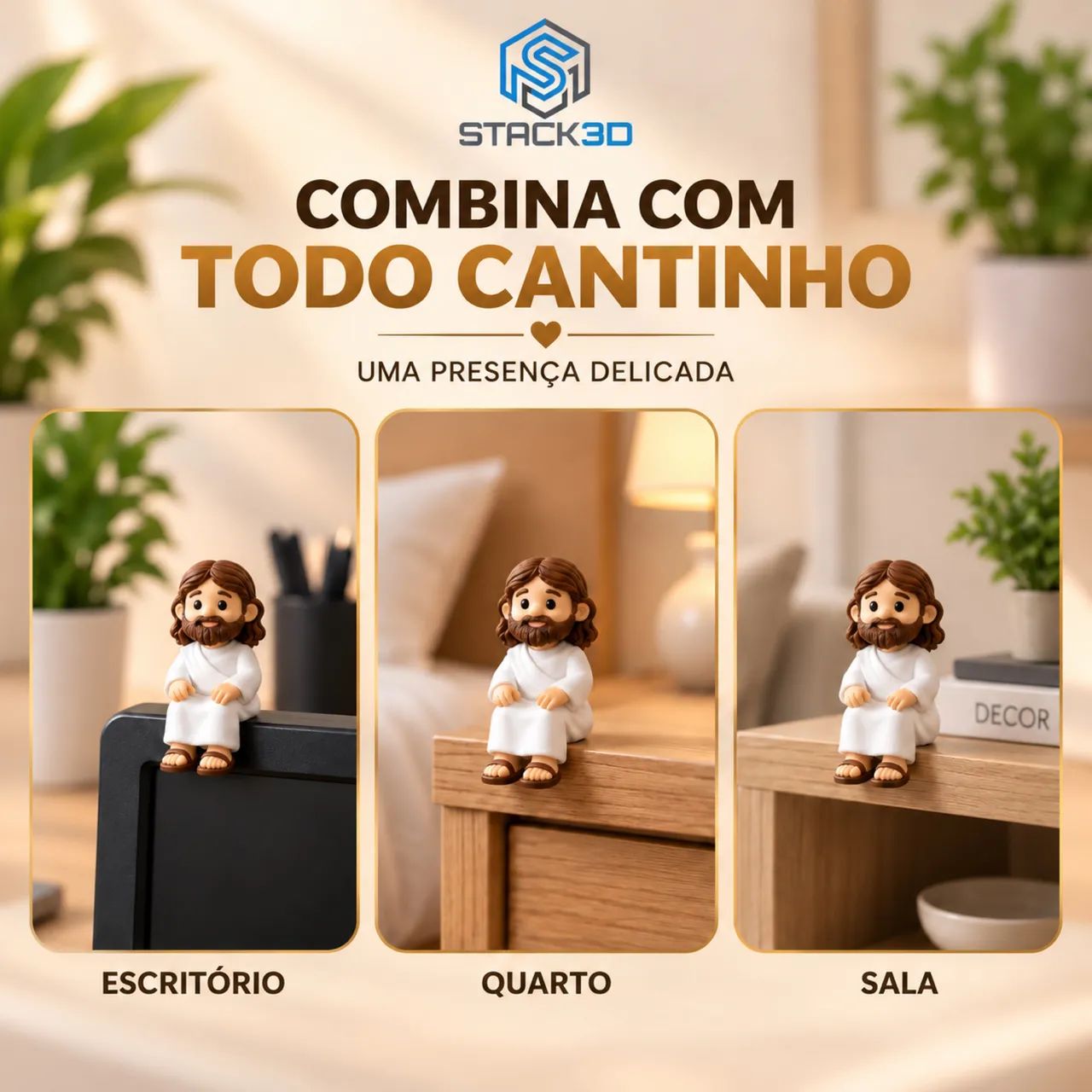 Miniatura Jesus Cristo 3D