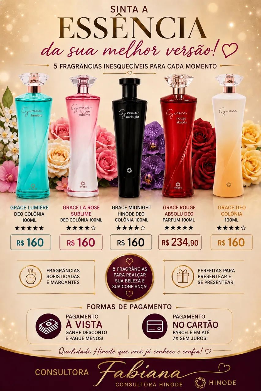 ? Perfumes Hinode - Fragrâncias Marcantes para Você! ? - Foto 5