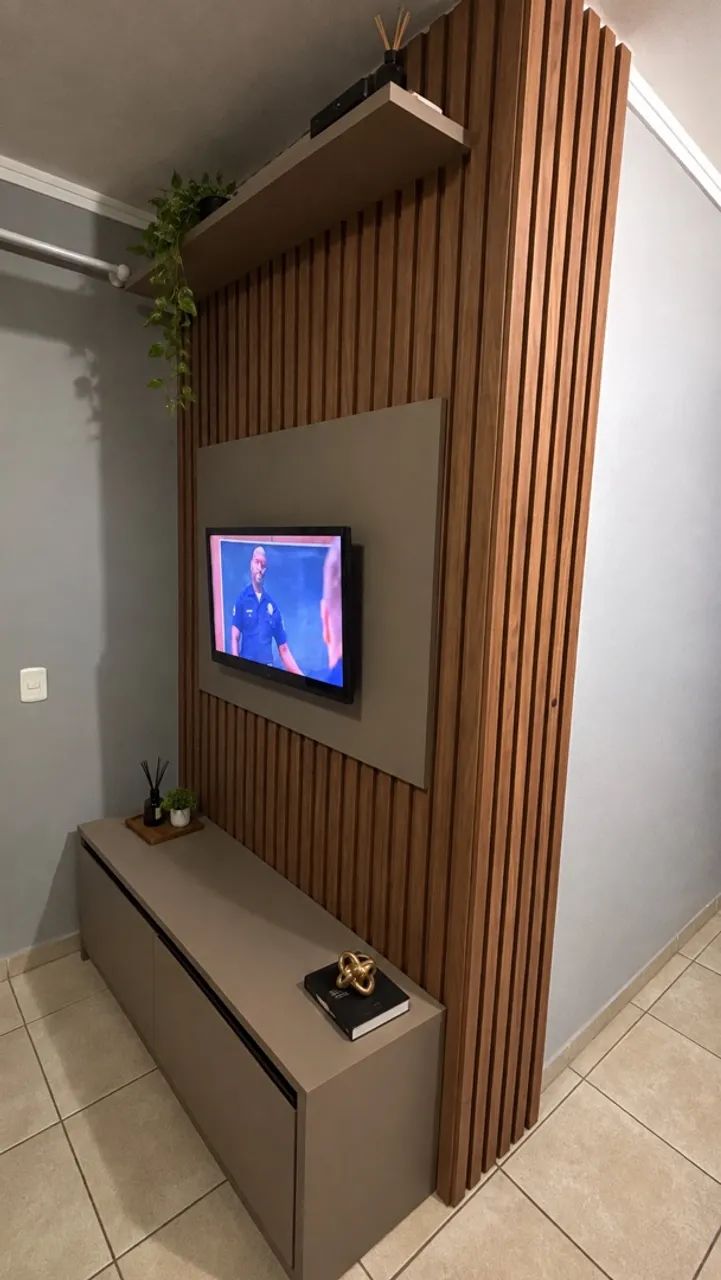 Painel ripado madeirado 100% MDF - Foto 2