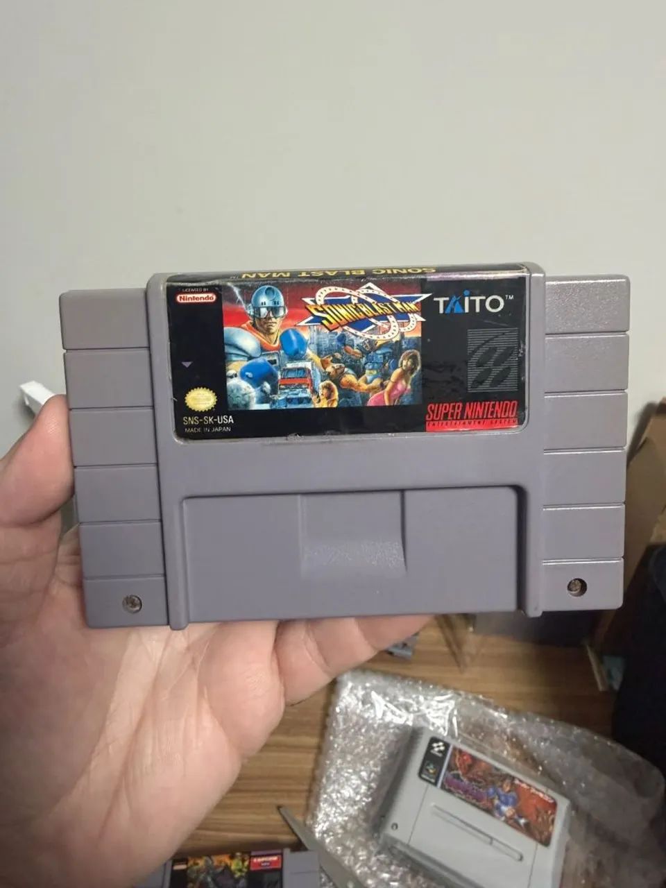 Sonic blastman Super nintendo